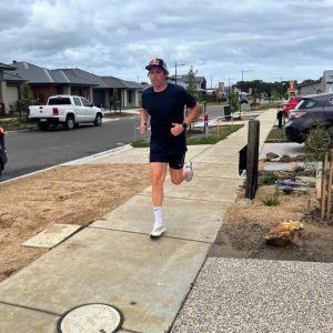 Dad runs for Geelong Mums