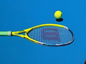 Tennis players go into Christmas break