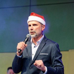 A wet Carols in the Park doesn’t dampen spirits