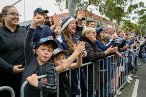 Footy fans spend up big