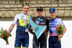 Road races produce tight finishes