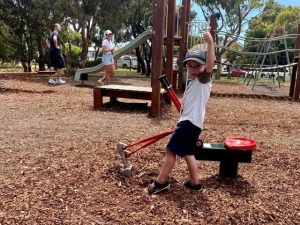 Park playground gets makeover