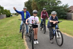 Rail trail extended
