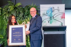 Wadawurrung Woman Corrina Eccles recieves leadership award