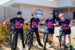 Students swap four wheels for two