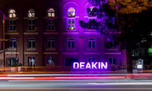 Geelong lights up purple to remember those lost