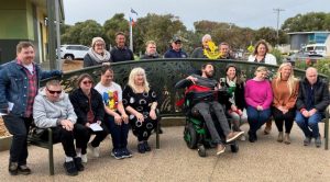 Bench unveiled at OG Park