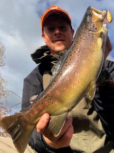Anglers putting in the hard work