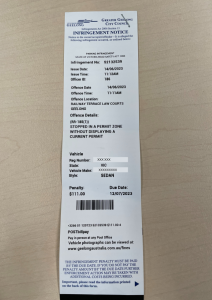 Fake parking tickets circulating Geelong