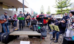 Club makes music for a special day