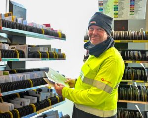 Grovedale postie celebrates 40 years
