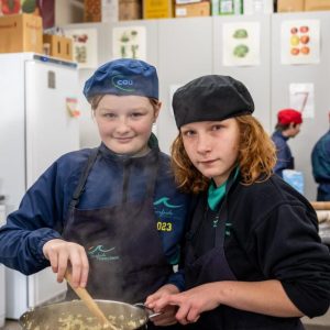 Budding chefs get to work