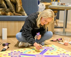 Painting for NAIDOC Week