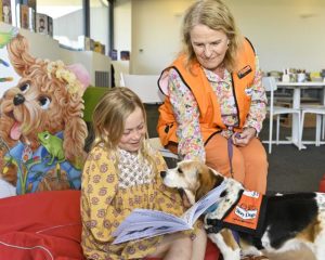 Furry friends helping kids read