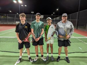 Tennis Geelong nights rivalries established