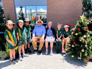 Students spread holiday cheer