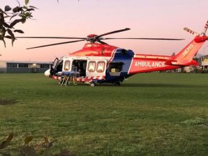 Man injured in skydiving accident