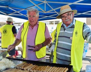 Lions stepping up for the community