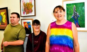 Artists showcase their work