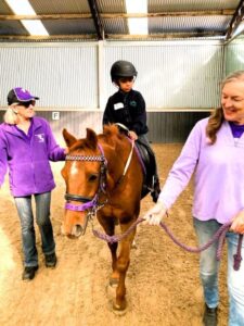 Witness the horse-riding benefits