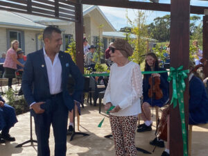 Botanic garden officially open