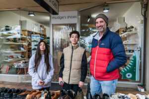 Shopping and eating local