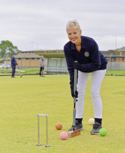 Croquet season opening day
