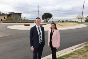 Intersection works complete