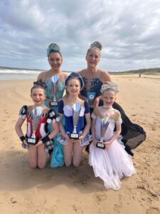 Triple win for calisthenic college