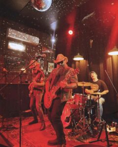 Not just beards, hats and furry guitars