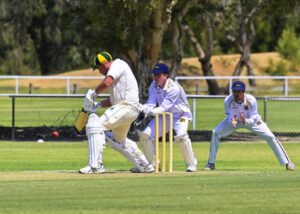 First hot day for local cricket