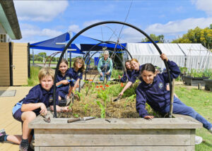 Enjoying the fruits of their labours