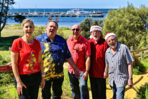 Spreading Christmas joy through song