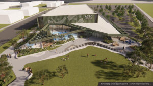 Sports centre taking shape