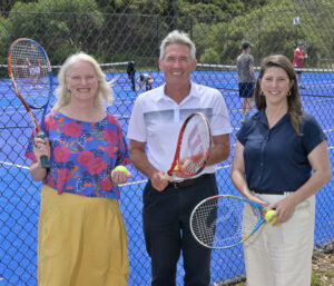 Tennis upgrades completed