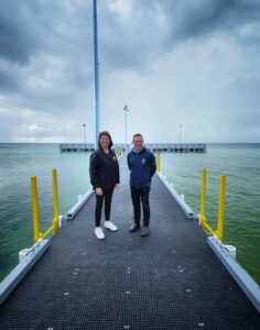 New jetty open at St Leonards