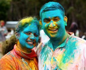 Spreading colours in Ocean Grove