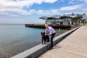 Pets ahoy at National Wool Museum