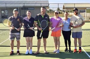 Tennis premiers celebrate