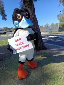 Protesters against Bellarine hunting