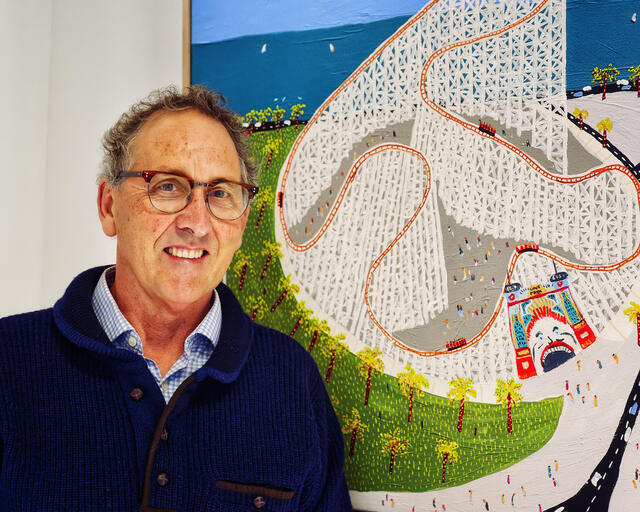 Painting stories of place