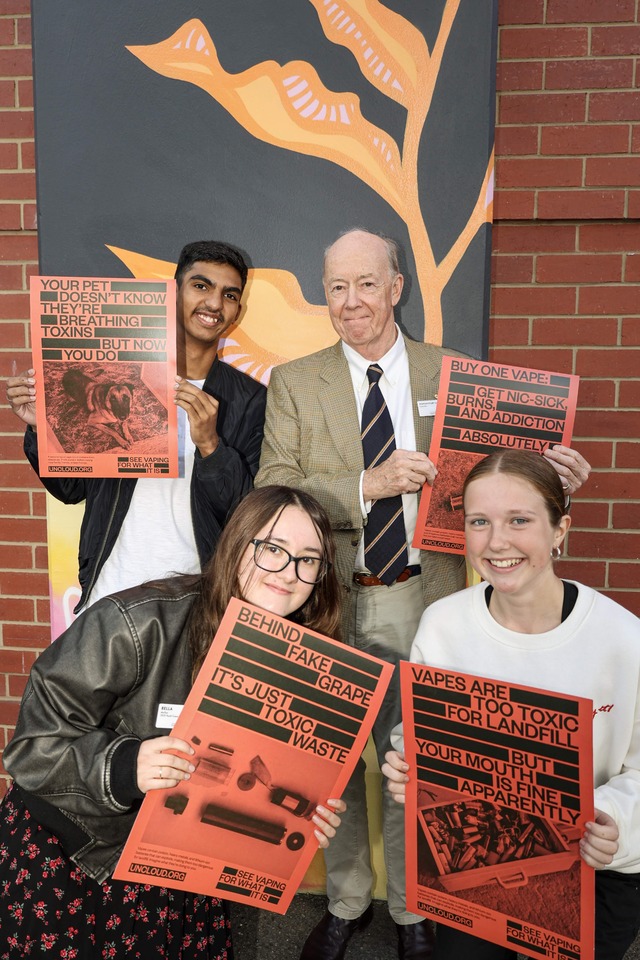 Young people tackle vaping