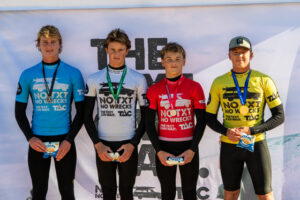 Locals excel in the surf