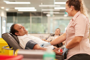 Roll up your sleeves for blood donation