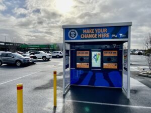 New container drop-off point
