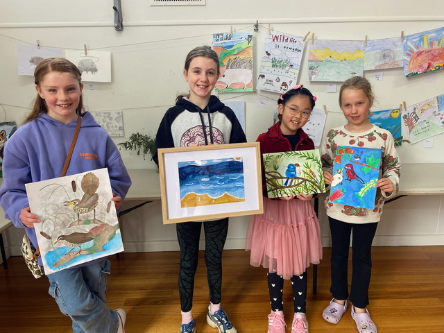 Young artists celebrate local wildlife