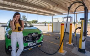Charging up the Surf Coast