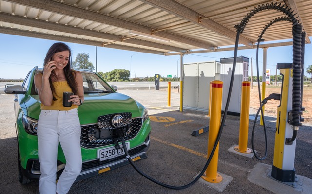 Charging up the Surf Coast