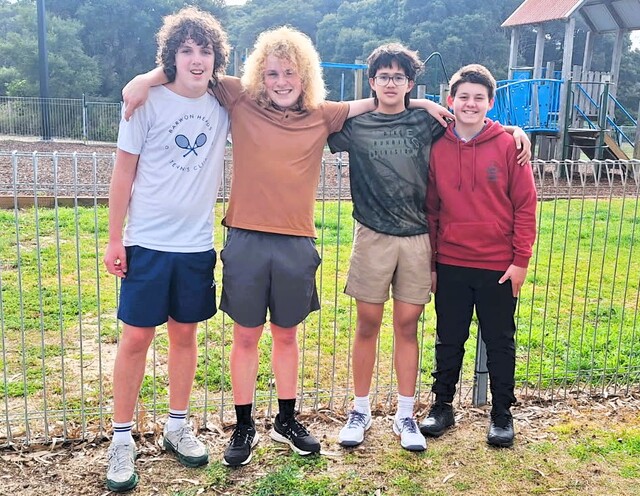Close comp for Boys Junior Pennant