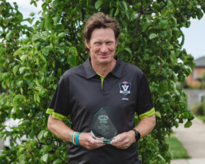 Major awards for umpire Chris